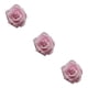 thumbnail image 5 of 50 piezas de flores artificiales Inteprter rosas realistas arreglo de ramo de flores falsas Rosa claro, 5 of 6