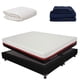 thumbnail image 1 of Colchón en caja Lather King Size + Box + Protector Ultra + Sábanas Softy, 1 of 9