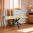 thumbnail image 4 of Mesa de Comedor Bossa Blair Borde Enchapado Elegante, 4 of 5