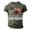 #01-Army Green, variant on 250 Anniversary Usa Shirt Mens Shirts Short Sleeve Vintage 250 Years American 1776-2026 250th Birthday Usa T-Shirt Big & Tall Fashion America Pullover Muscle Tee