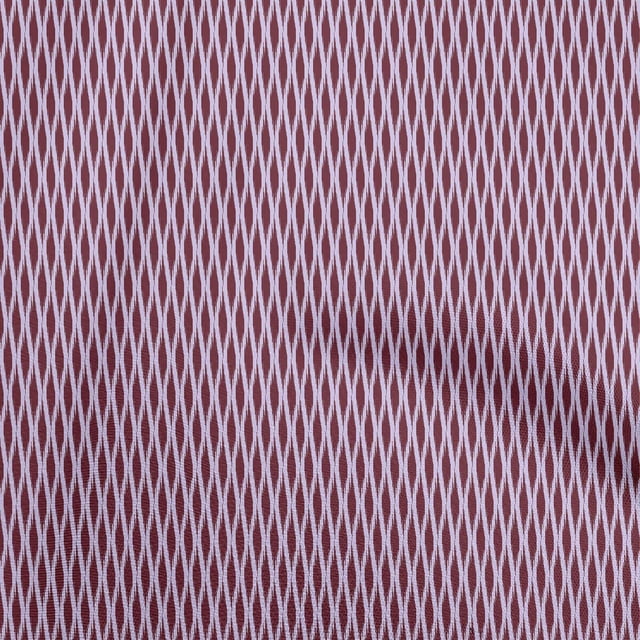 oneOone Rayon Maroon Fabric Asian Ikat Sewing Craft Projects Fabric Prints By Yard 56 Inch Wide