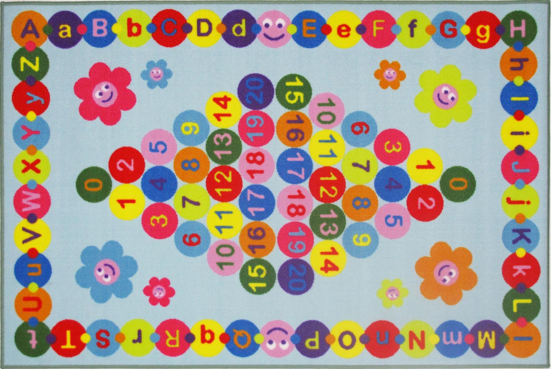 Fun Rugs Fun Time Collection Happy Learning Area RugSize39" x 58