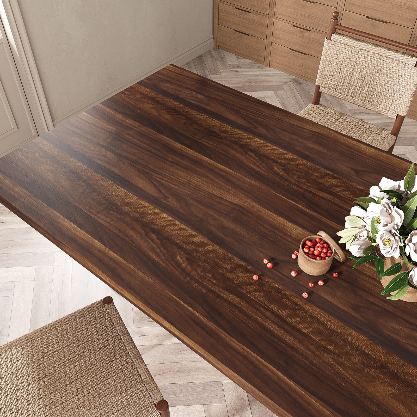 VEELIKE 15.7''x354'' Brown Wood Contact Paper for Countertops Waterproof Peel and Stick Brown Wood Wallpaper for Kitchen Self Adhesive Wood Grain Contact Paper Removable Roll for Cabinets Walls