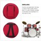 thumbnail image 5 of unbranded Bolsa Para Caja De Batería Roja Resistencia Y Cómoda Para Transporte Y Conciertos, 5 of 6
