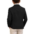 thumbnail image 4 of Odeerbi Chaqueta Blazer de Manga Larga Con Muescas Uniforme de La Escuela de La Solapa Chaqueta de Traje Formal, 4 of 9