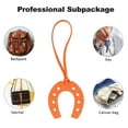 thumbnail image 2 of ROSENICE Horseshoe Pendant Fashion Keychain PU Keychains Pendant Bag Hanging Pendant Bagged 8*8cm, 2 of 8