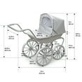 thumbnail image 6 of London Doll Pram - Executive Gray, 6 of 10