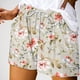 thumbnail image 2 of Mujeres Pantalones Cortos con Bolsillos Impresos Detalle Vendaje, Casual Y Suelto Ajuste Pantalones Cortos de las Mujeres para el Verano, 2 of 3