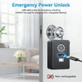 thumbnail image 5 of Smart Fingerprint Key Storage Box Bluetooth Wireless Password Storage Box Safe Security Anti-theft Box, 5 of 7