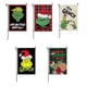 thumbnail image 1 of Bandera Vertical de doble cara para jardín, Feliz Navidad, Grinch, 5 uds., 1 of 4