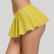 thumbnail image 3 of Minifalda plisada sexy para mujer - Lencería de colegiala, cintura elástica, estampado a cuadros, poliéster, para Halloween/ocasiones especiales, 3 of 8