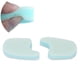 thumbnail image 3 of Separador De Dedos De Espuma, Separadores De Dedos De Esponja Compresible Transpirable Lavable Para Hombre Para Mujer, 3 of 7