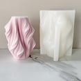 thumbnail image 3 of Geometric 3D Silicone Mold for Candle Making, Twirl Pillar Candles Resin Mould Epoxy Resin Casting Molds for DIY Candle Chocolate Pendant Plaster Carving , Wax, Soaps, Polymer Clay, 3 of 8