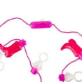 thumbnail image 3 of Simply Sweet Diamond and Boots Plastic Light Up Necklace, Pink and Clear, 3 of 4
