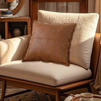 Leather Multi-Function Pillow Storage Bag,Deformable Home Organizer,Lazy Sofa Decoration,Small Apartment Storage Solution,Black Tech Household Gadget