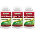 thumbnail image 1 of Suplemento Best Naturals Pectina de Manzana 700 mg 120 Cápsulas x 3, 1 of 7