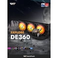 thumbnail image 2 of darkFlash DF-DE360-BK DE360 AIO ARGB Liquid Cooler, 360mm LCD Display  AMD AM5/AM4, Intel LGA1851/1700/1200,Black, 2 of 9