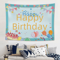 thumbnail image 2 of Tapiz de tela para fondo de cumpleaños, decoración de fiesta de banquete de cien días para niños, tapiz colgante Mori simple, 2 of 5