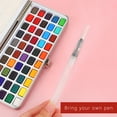 thumbnail image 3 of Miuline Watercolor Paint Set,50 Assorted Pigment Colors with Water Brush in Gift Box for Kids Adults Beginners Artists, 3 of 13