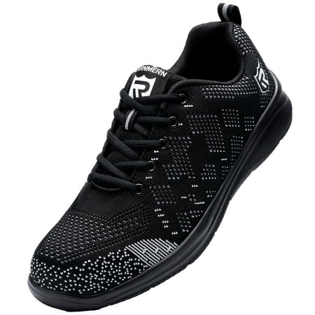 

LARNMERN Steel Toe Shoes for Men/Women Anti-Smashing Work Shoes Non-Slip Safety Shoes Light Breathable Casual Shoes