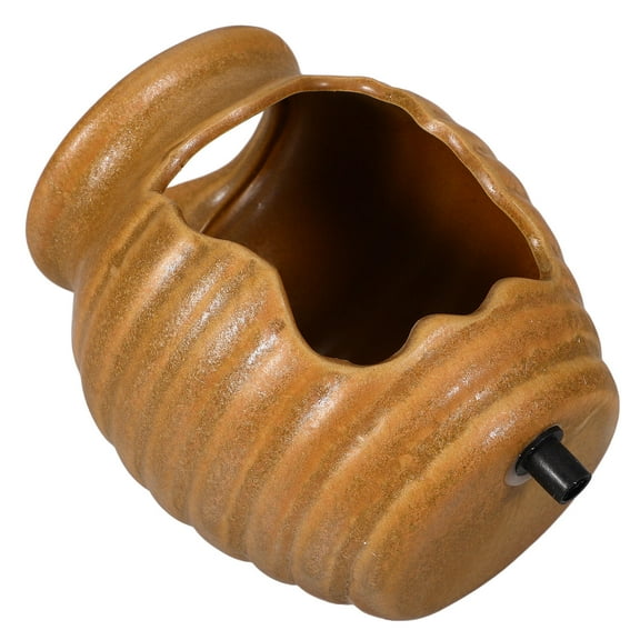 Siliaire Elegant Clay Pot Water Fountain Indoor Water Feature Decorative For Courtyard