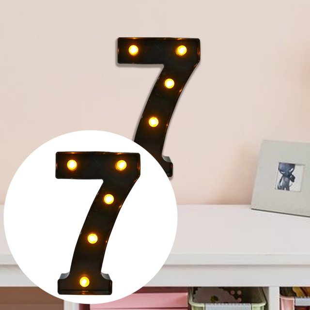LXYFH Event & Party Marquee Numbers Light Up Numbers 09 Black Light Up Letters Marquee Letters For Wall Decor Sweet Party Decorations Birthday Party Decorations Gender Reveal Decorations
