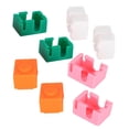 thumbnail image 2 of Zerodis Low / High Temperature Resistance Stable White/Pink/Green/Orange(Random Color) Pollution-Free Silicone Extruder Case Sock Cover For 3D Printer, 2 of 8