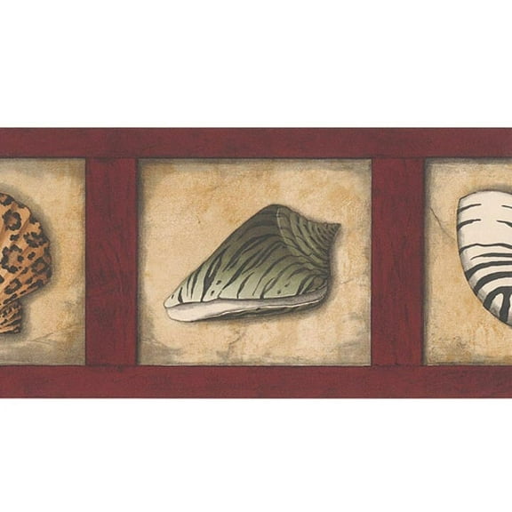 878119 Seashells Wallpaper Border 30896250