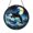 Stained Glass 5.9 Inch, variant on Orca Whale Night Ocean Stained Glass Window Decor, Storm Lightning Scene Suncatcher for Bold Marine Home Accent