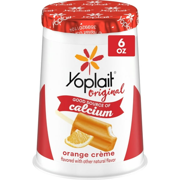 Yoplait Original Orange Creme Flavored Low Fat Yogurt Cup, 6 oz