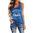 thumbnail image 2 of Tank Tops for Women Country Music and Graphic Loose Fit Casual Scoop Neck Sleeveless Shirt Summer Cami Tanks, 2 of 4
