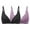 Pink, variant on Balconette Bras Padded Bra Triangle Bralette Comfort Full Coverage Bra Front Close Deep V Seamless Wireless Adjustable Bras Spaghetti Strap Bra Comfortable Bras Bras For Women Pink M