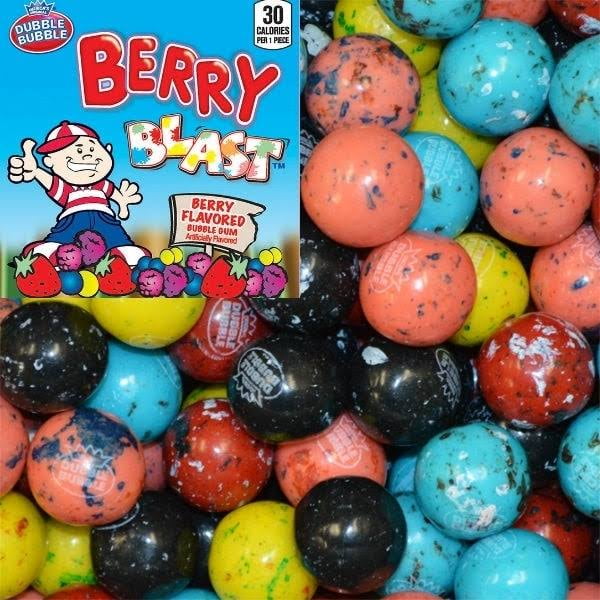 BERRY BLAST 5LBS DUBBLE BUBBLE GUMBALLS - Walmart.com