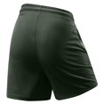 thumbnail image 3 of PNTUTB Summer Men's Solid Color Quick Dry Casual Sports Training Drawstring Waistband Shorts with Pockets, 3 of 6
