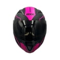 thumbnail image 4 of Casco Para Moto Edge Abatible Negro y Rosa Certificado S, 4 of 5