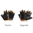 thumbnail image 5 of Profesional gimnasio Fitness transpirable antideslizante mujeres hombres medio dedo verano pesca ciclismo guantes sin dedos mujer bicicleta, 5 of 5
