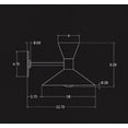 thumbnail image 5 of Plan Hoot Dual Cone Sconce Vanity Light Fixture For Home Living Room Bedroom Walls, 5 of 5