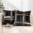 thumbnail image 5 of Decorative Throw Pillow for Sofa Bed Chair, Abstract Cross Pattern Accent Cushion for Modern Artistic Home Styling and Comfort，2-Pack, 5 of 8