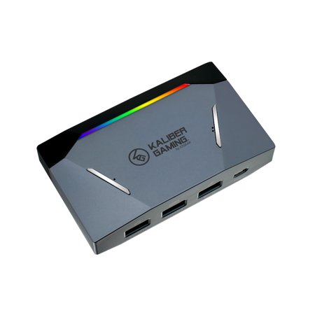 UPC: 0881317519405 | IOGEAR KeyMander 2 Keyboard/Mouse Adapter Plus Controller Crossover- GE1337P2 Black Crossover function lets you swap controllers between PS4 Xbox One and Nintendo Switch