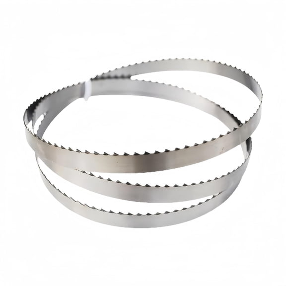 67 Inch x 0.36 Inch Band Saw Blades, 1700x16x0.56mm x 4TPI Frozen Meat Bandsaw Blades for Frozen Fish Beef Chicken Cutting (2 Pieces)