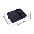 thumbnail image 3 of WIZUTIZ Griddle Mat Barbeque Grill Accessories Tools For Side Shelf Mat Grill Pad For Outdoor Grill Kitchen Counter Spatula Mat With Drip Pad For K First Home Must Haves Practical&affordable, 3 of 5