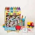 thumbnail image 3 of Personalized Teacher Magnet – End of Year Teacher Gift, Teacher Appreciation Crayon Shaker Magnet with Kids' Names, Classroom Decor, 3 of 5