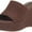 Brown 200, variant on Nine West Women's Everie2 Wedge Sandal, Brown 200, 9.5