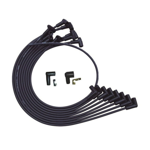 Moroso Ultra Plug Wire Set SBC Over V/C Black