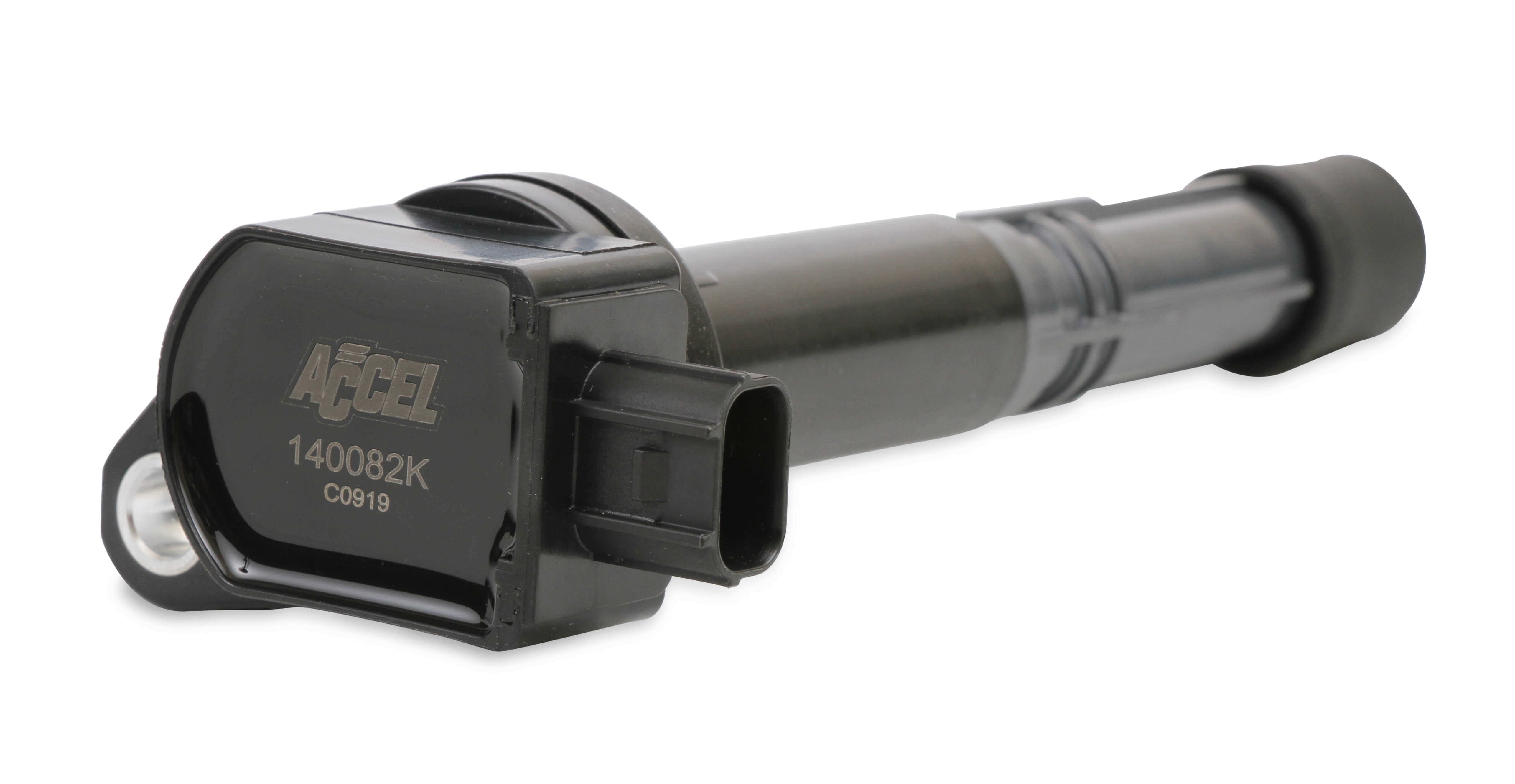 ACCEL 140082K-4 Accel Ignition Coil - 2008-2015 Honda and Acura 2.4L, 4-cylinder, Black, 4-Pack