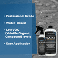 AQUAX 16 oz Professional Grade Grout Sealer, Clear Sealant for Tile