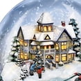 thumbnail image 2 of Globo de Nieve Musical Navideño The Bradford Exchange Kinkade, 2 of 4