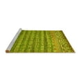thumbnail image 2 of Ahgly Company Machine Washable Indoor Rectangle Abstract Yellow Contemporary Area Rugs, 7' x 10', 2 of 4