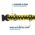 thumbnail image 5 of Peanuts Worldwide LLC Pet Collar, Dog Collar Plastic Buckle, Peanuts 75th Charlie Brown Zig Zag Stripe Yellow Black, 20 to 31 Inches 1.5 Inch Wide, 5 of 8