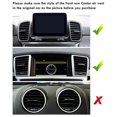 thumbnail image 5 of 3x For Mercedes Front Air Vent Tabs, Row Air Grille Tabs Clip Repair For W166 X166 Gl Gls, Center &, 5 of 5